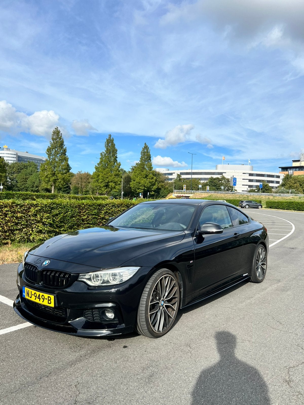 BMW 4-Serie 435DA 3.0 Xdrive 2014 Zwart, Auto's, BMW, Automaat, 1800 kg, 4 stoelen, Zwart