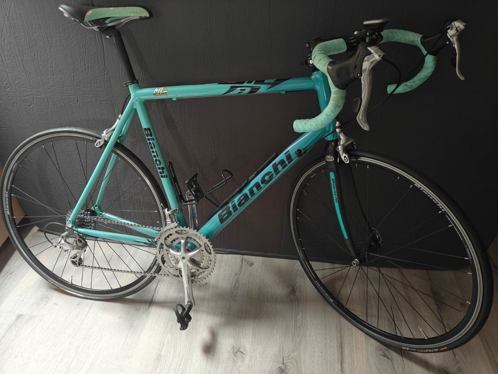 Bianchi racefiets met Shimano Flight Deck SC-6500, Fietsen en Brommers, Ophalen, Cadanssensor, Gebruikt