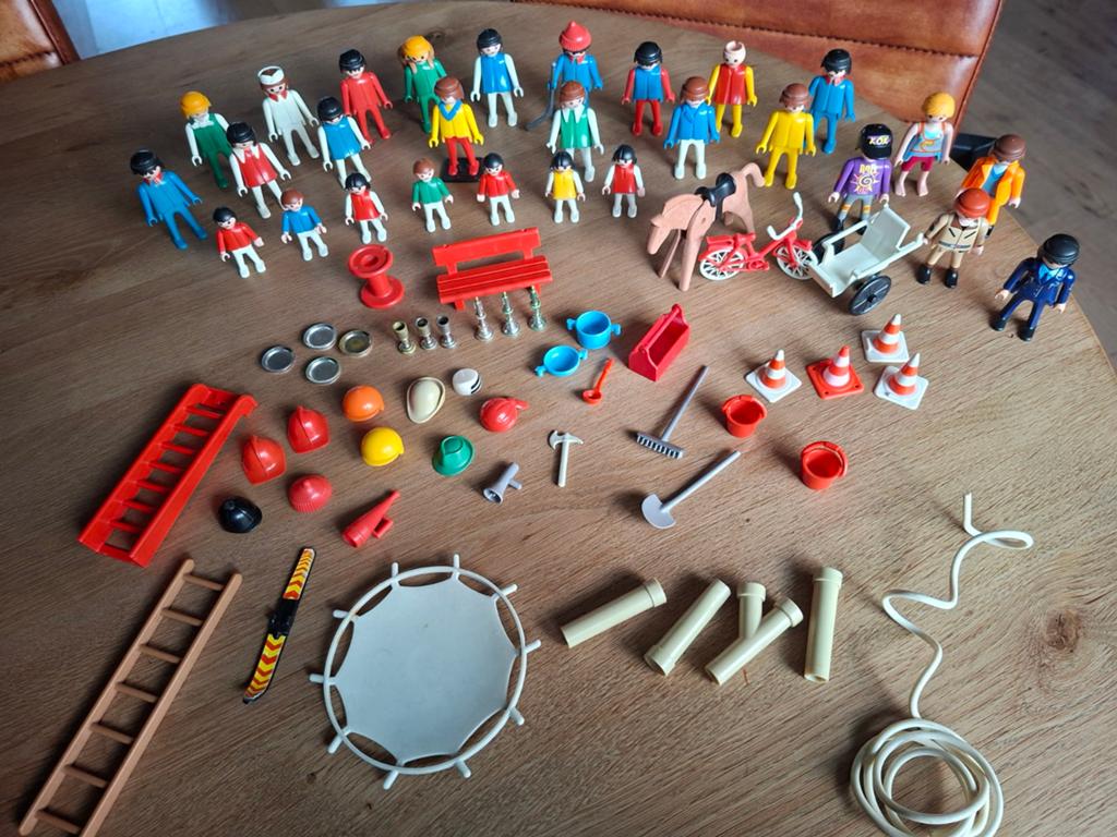 Diverse vintage Playmobil, meeste uit 1974 Geobra, Ophalen of Verzenden