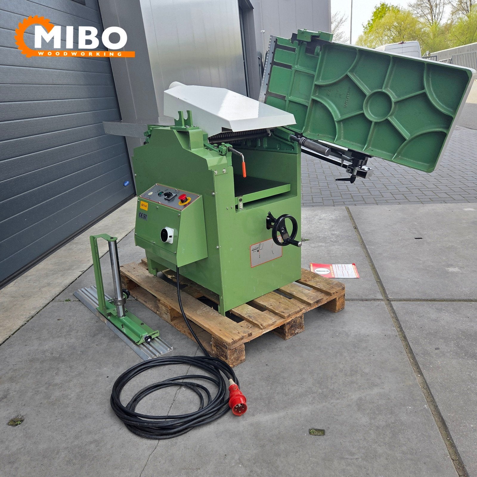 Robland toolmax schaafmachine 410mm vlakbank vandiktebank **