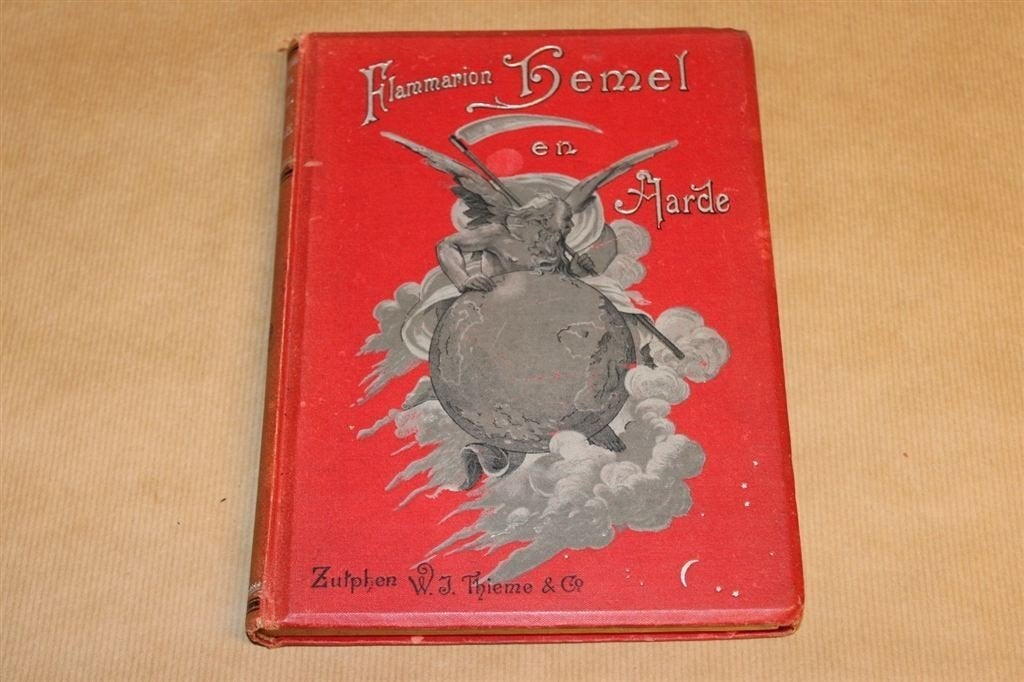 Hemel en Aarde - Flammarion - Antieke uitgave 1900, Antiek en Kunst, Ophalen of Verzenden
