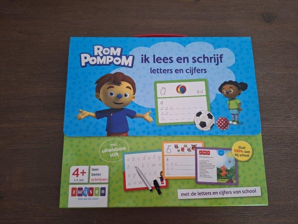 Rompompom - ik lees en schrijf, Ophalen of Verzenden, Zo goed als nieuw