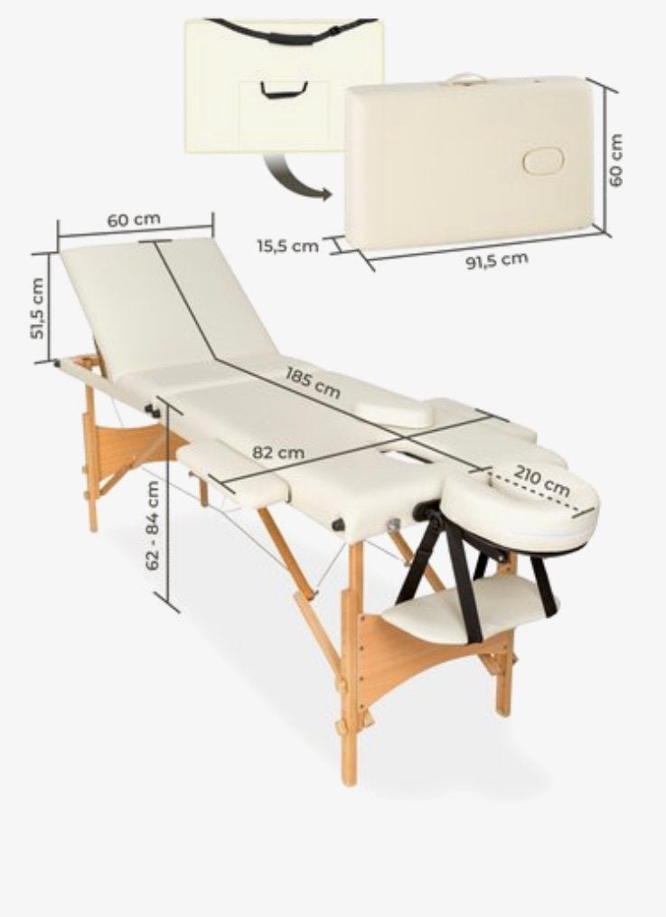 Massagebed, Ophalen of Verzenden, Zo goed als nieuw, Aluminium