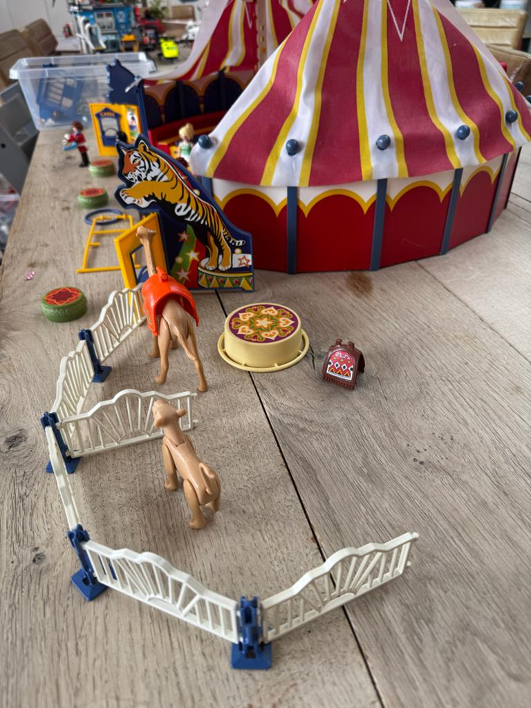 Playmobil Circus: Complete Set met Dieren en Figuren, Ophalen of Verzenden, Gebruikt, Complete set