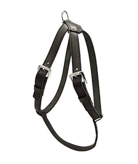 ALOKÉ Harnas / Hondentuig Leder L Borst 78-82 cm Zwart -35%!, Ophalen of Verzenden, Nieuw, Hondentuig