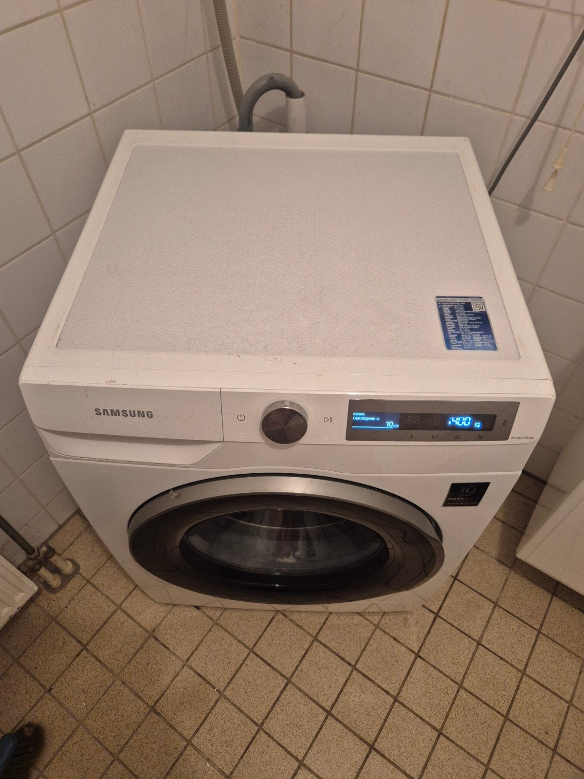 Samsung Wasmachine - gebruikt maar in goede staat, Witgoed en Apparatuur, Wasmachines, Ophalen, Gebruikt, 85 tot 90 cm, 1200 tot 1600 toeren