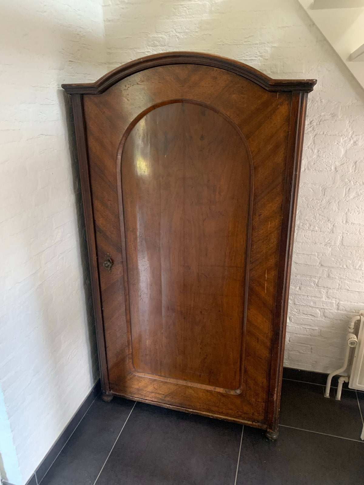 Antieke Garderobekast - Klassiek Houten Design, Ophalen of Verzenden