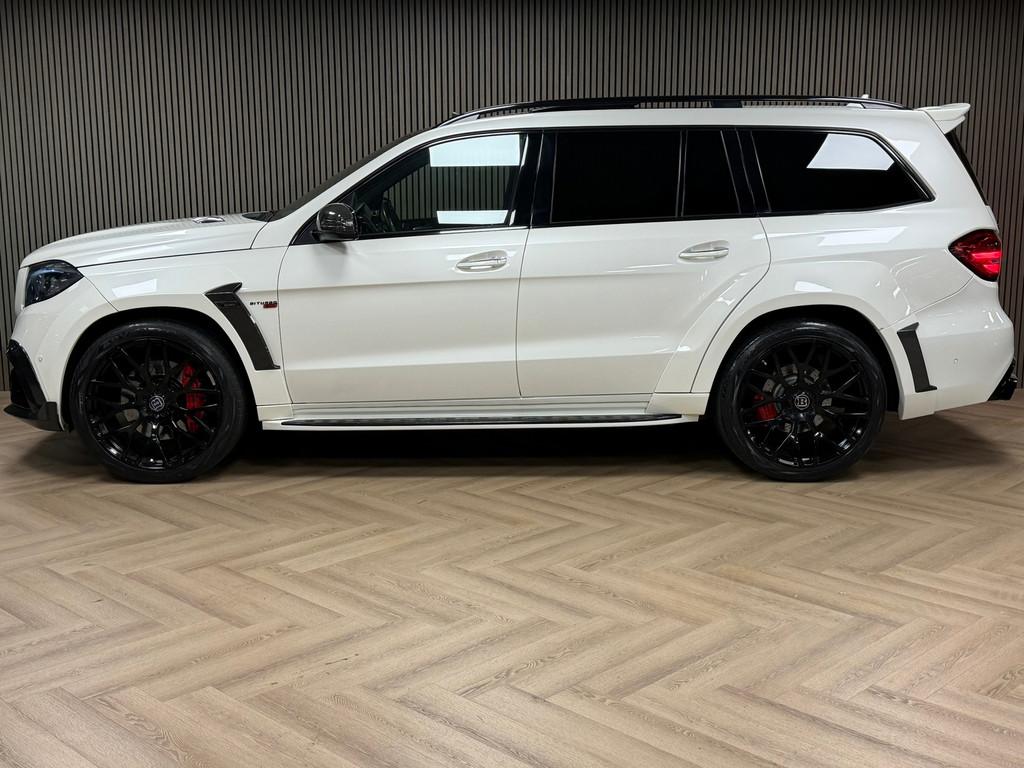 Mercedes-Benz GLS AMG 63 4MATIC BRABUS AUT PANORAMADAK LEDER, Auto's, Mercedes-Benz, 5461 cc, Gebruikt, 8 cilinders, Met garantie (alle)