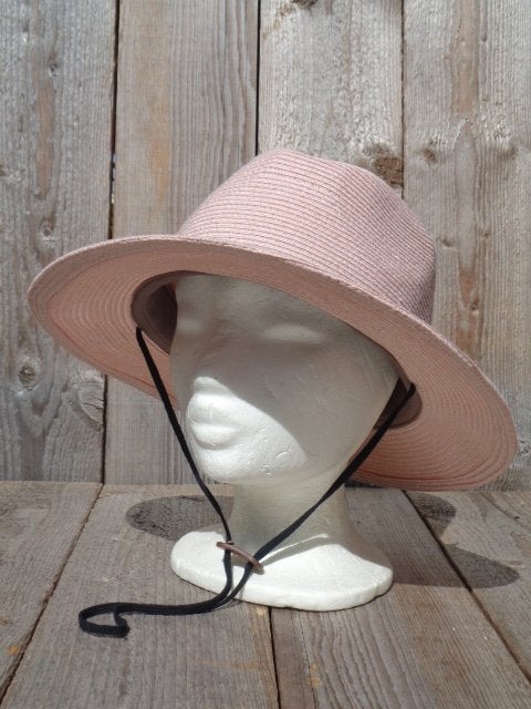 Roze traveller hoed van Fiebig maten 55,59 en 61, Haven 49, Hoed, Geasluis@planet.nl, Nieuw