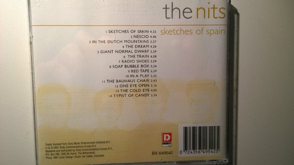 The Nits - Sketches Of Spain, Ophalen of Verzenden, Zo goed als nieuw, Pop, Album