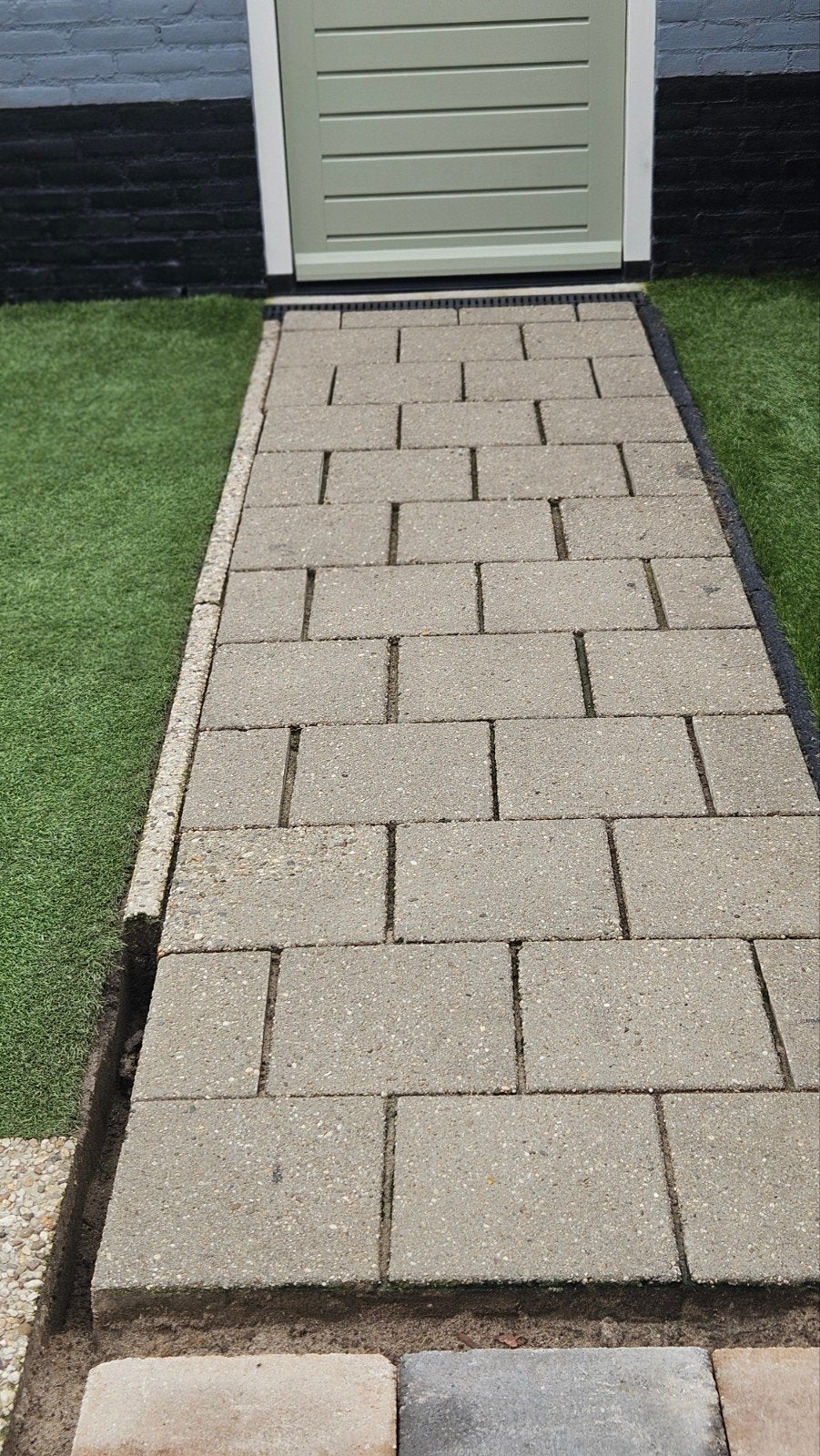 Tuintegels gratis af te halen nog 30 tegels!!zijn eral ui, Tuin en Terras, Ophalen, Gebruikt, Beton, Terrastegels
