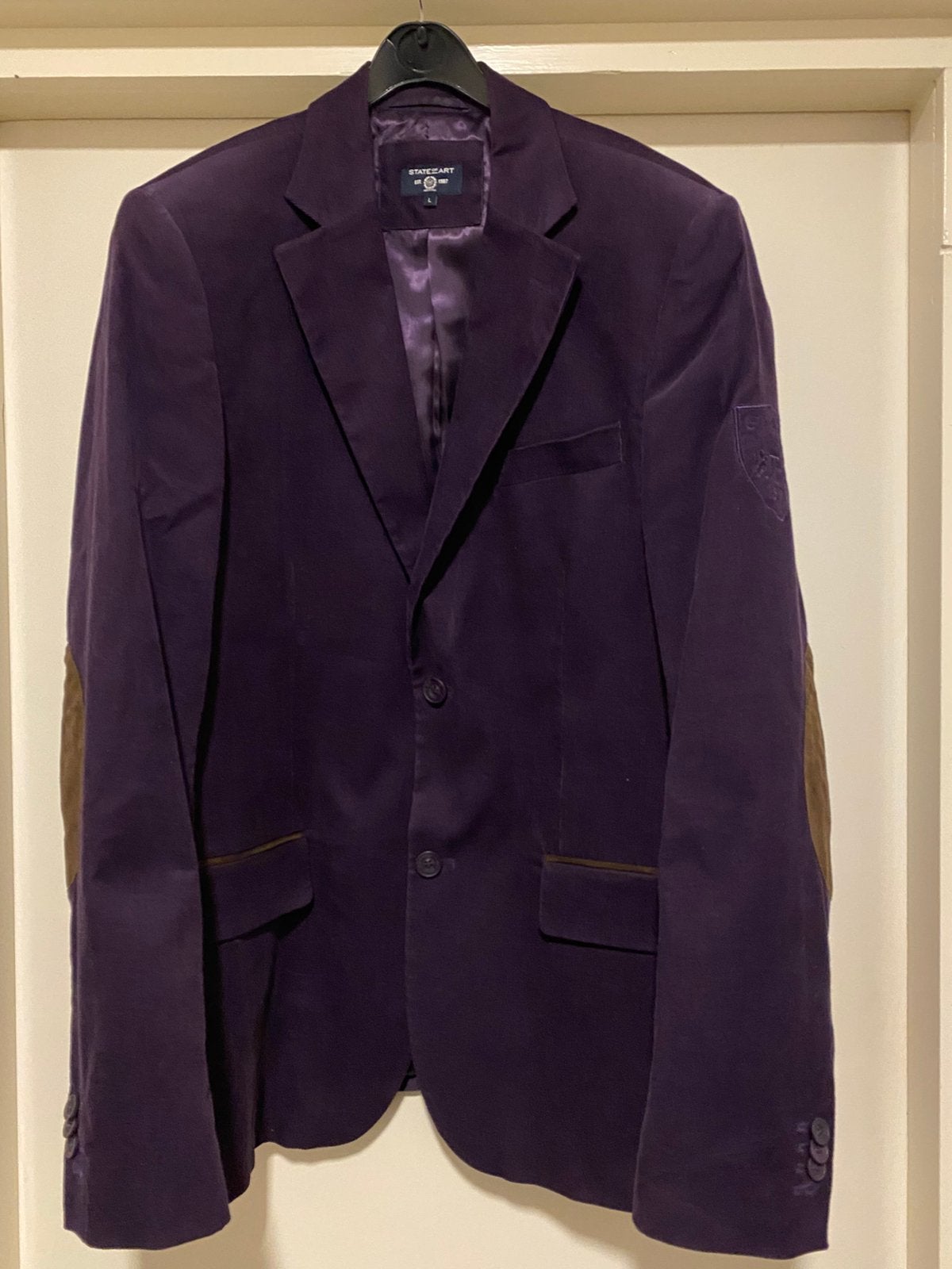 STATE OF ART COLBERT/BLAZER/JASJE L., Ophalen of Verzenden, Zo goed als nieuw, Maat 52/54 (L), Paars