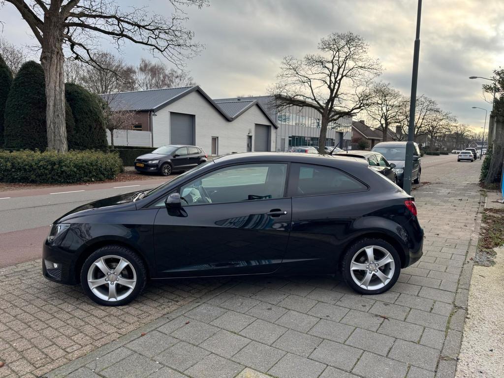 SEAT Ibiza 1.2 TSI FR Clima Elek Pakket Lmv Pdc Nw Apk, Voorwielaandrijving, Stof, Gebruikt, Zwart