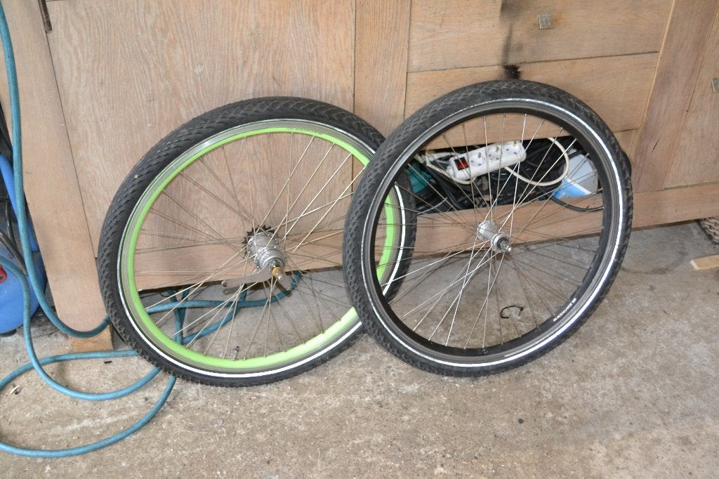 2 velgen voor 26 inch, Fietsen en Brommers, Fietsonderdelen, Kinderfiets, Batavus., Aluminium, Ophalen