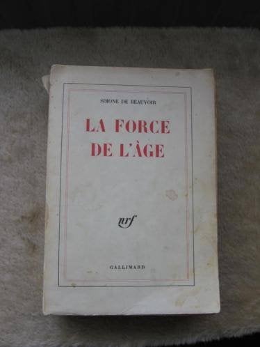 Simone de Beauvoir - La force de l'âge, Ophalen of Verzenden, Gelezen, Simone de Beauvoir