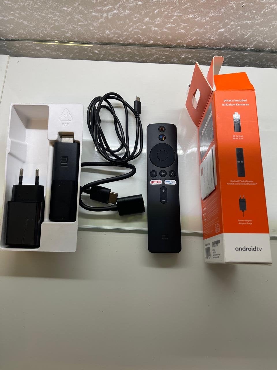 Xiaomi Mi TV Stick Android TV Full HD met afstandsbediening, Ophalen of Verzenden, Nieuw, HDMI, Zonder harde schijf