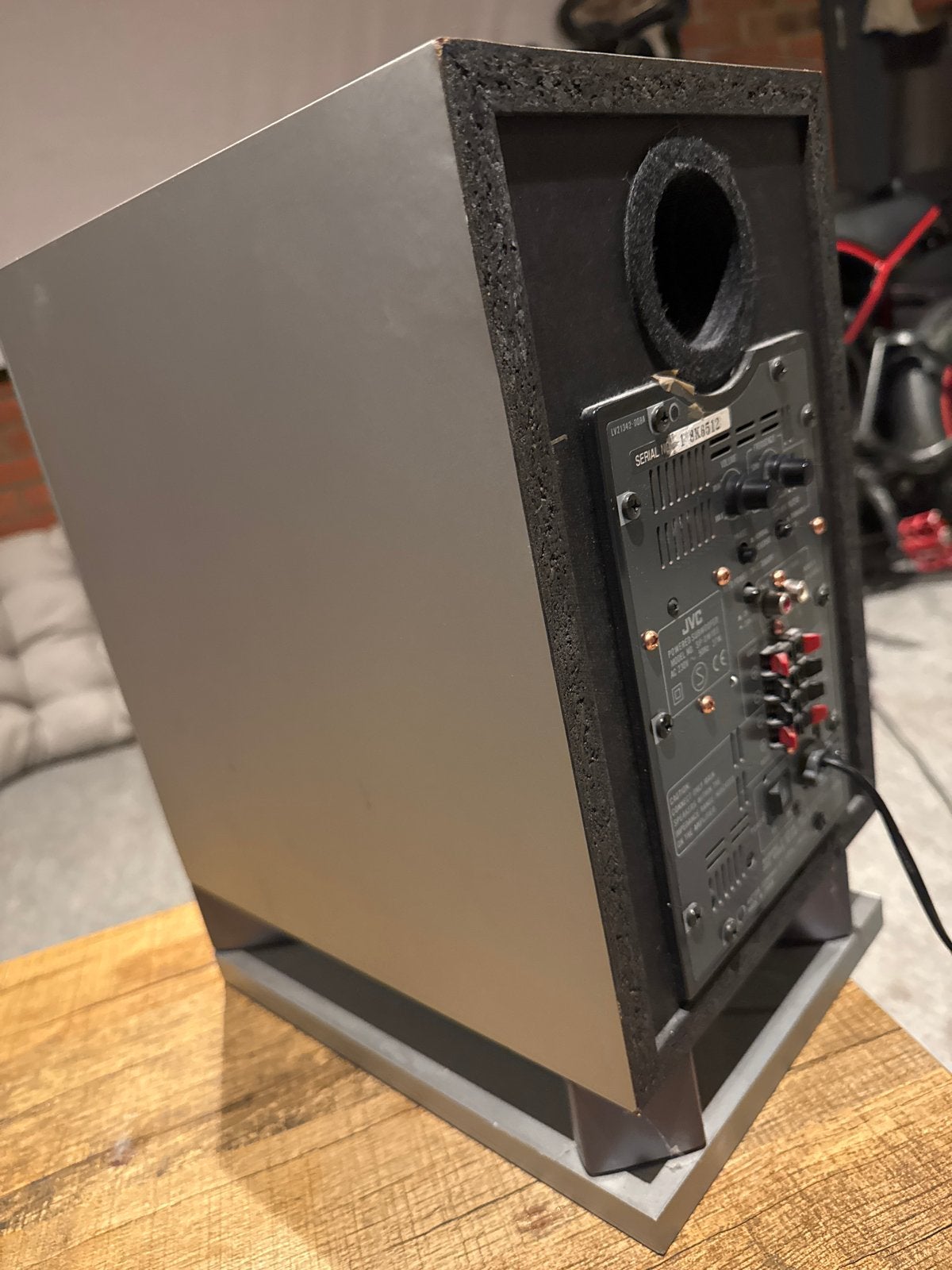 JVC Subwoofer - Krachtige Bass voor Thuisbioscoop, Gebruikt, Subwoofer, JVC, Ophalen of Verzenden