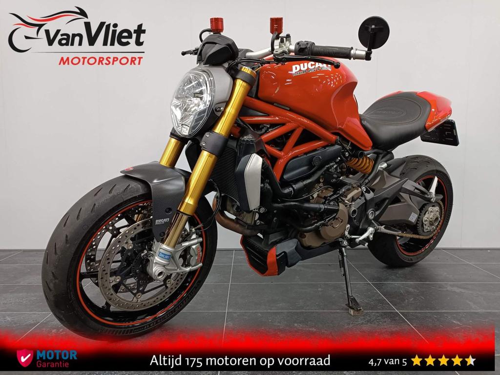 Prachtige Ducati Monster 1200 S + Opties Zie Foto\'s.!, Motoren, DUCATI, 2 cilinders, 1198 cc, Bedrijf
