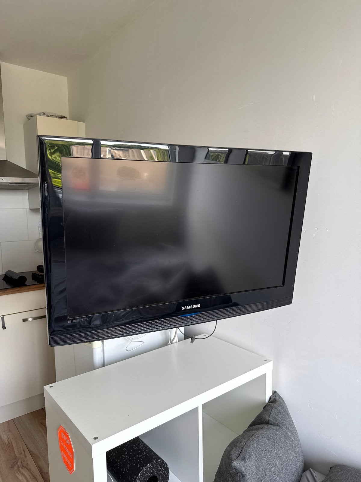 Samsung LE32B350F1W Full HD TV met muurbeugel, Ophalen, Gebruikt, 80 tot 100 cm, Samsung
