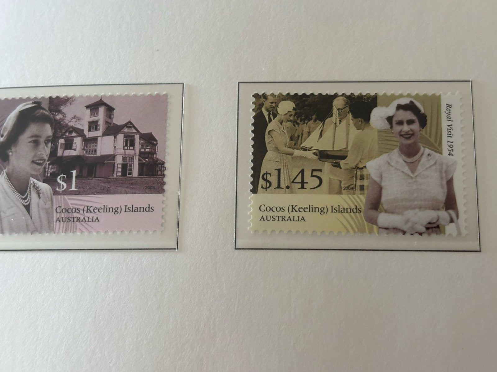 Kokos island serie van vier 2004, Ophalen of Verzenden, Postfris