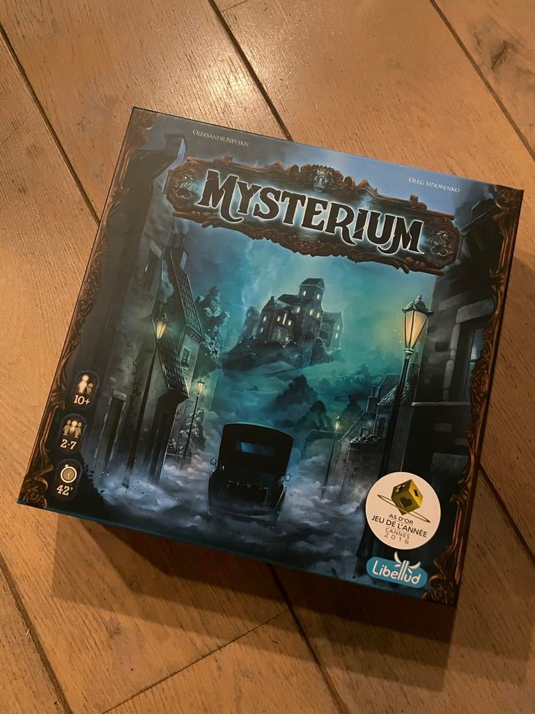 Mysterium Bordspel - als nieuw, Een of twee spelers, Ophalen of Verzenden, Zo goed als nieuw