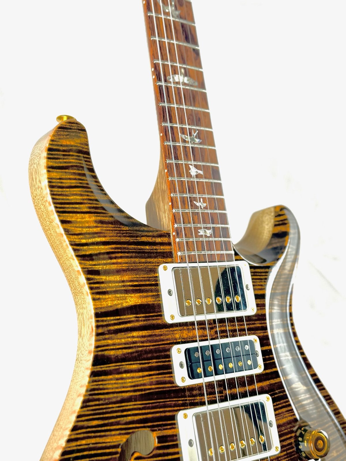 PRS 40TH ANNIVERSARY SPECIAL SEMI-HOLLOW LIMITED - YELLOW TI, Ophalen of Verzenden, Zo goed als nieuw, Semi-solid body, Paul Reed Smith