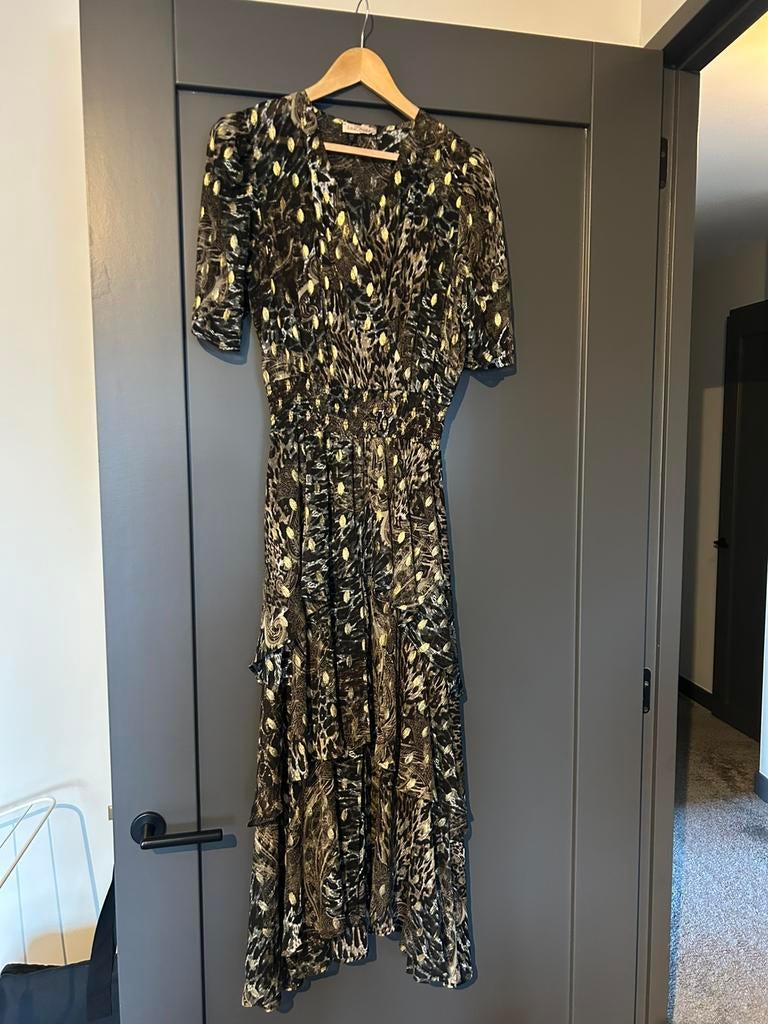 Prachtige jurk van LaDress te koop maat M, Maat 38/40 (M), Verzenden, Zwart, Zo goed als nieuw
