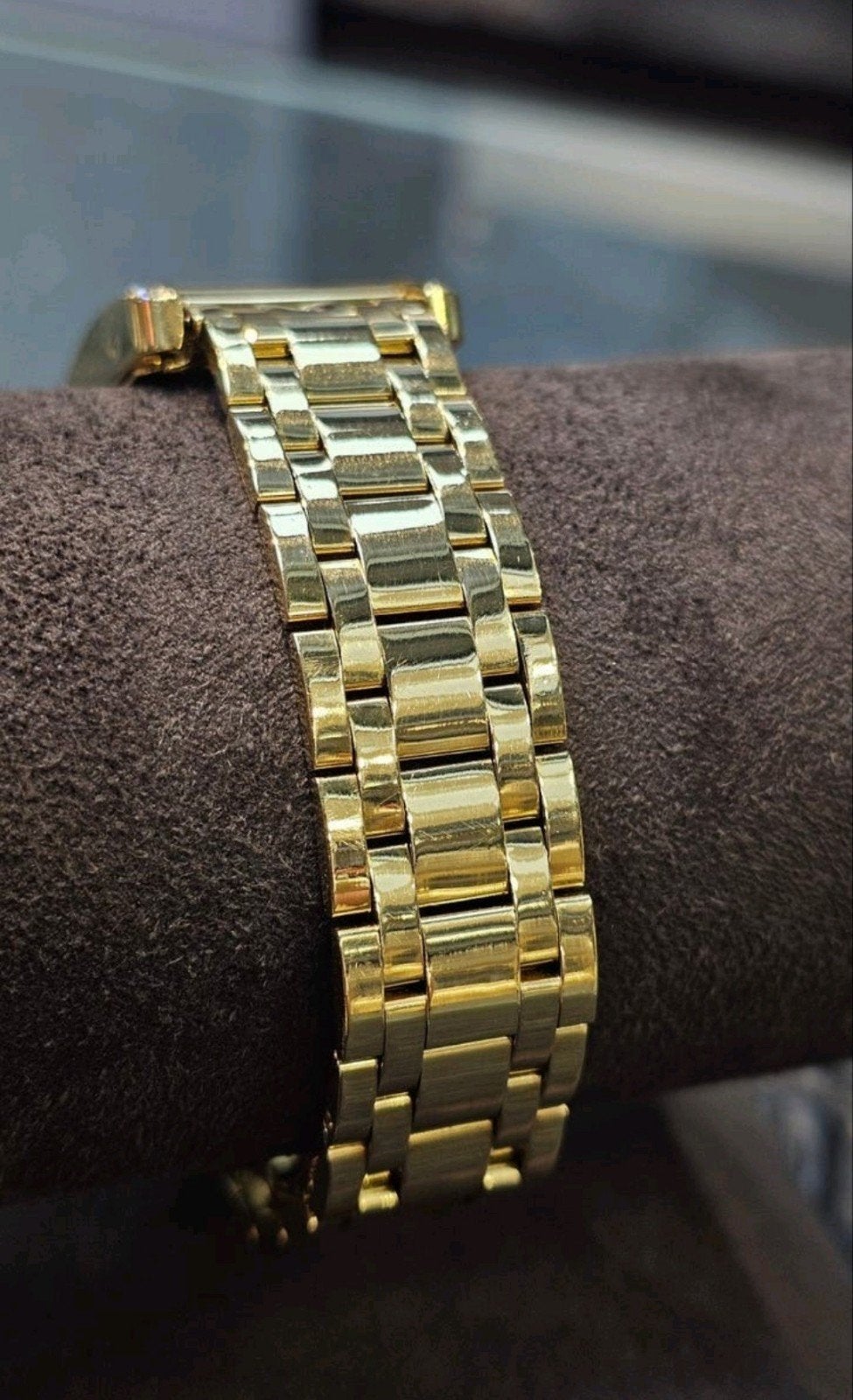 18karaat gouden cartier horloge 81.15 gram, Ophalen of Verzenden, Zo goed als nieuw, Goud, Goud