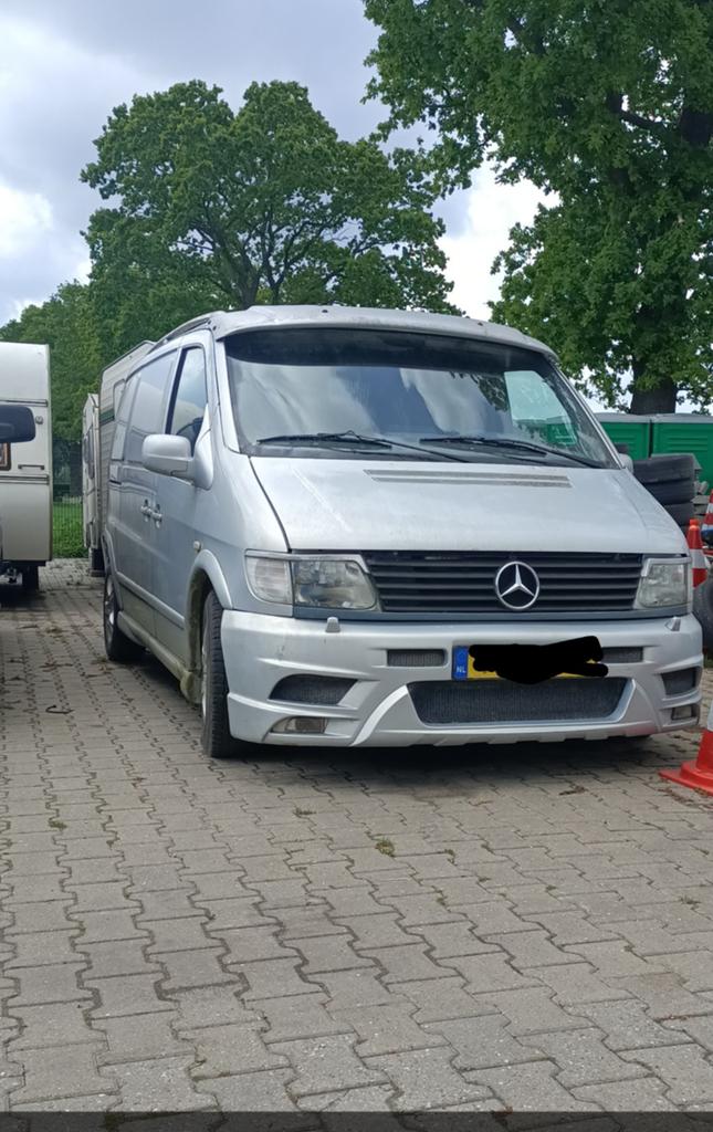 Achterbumper Mercedes Vito oud model gezocht, Ophalen, Gebruikt, Mercedes-Benz, Achter