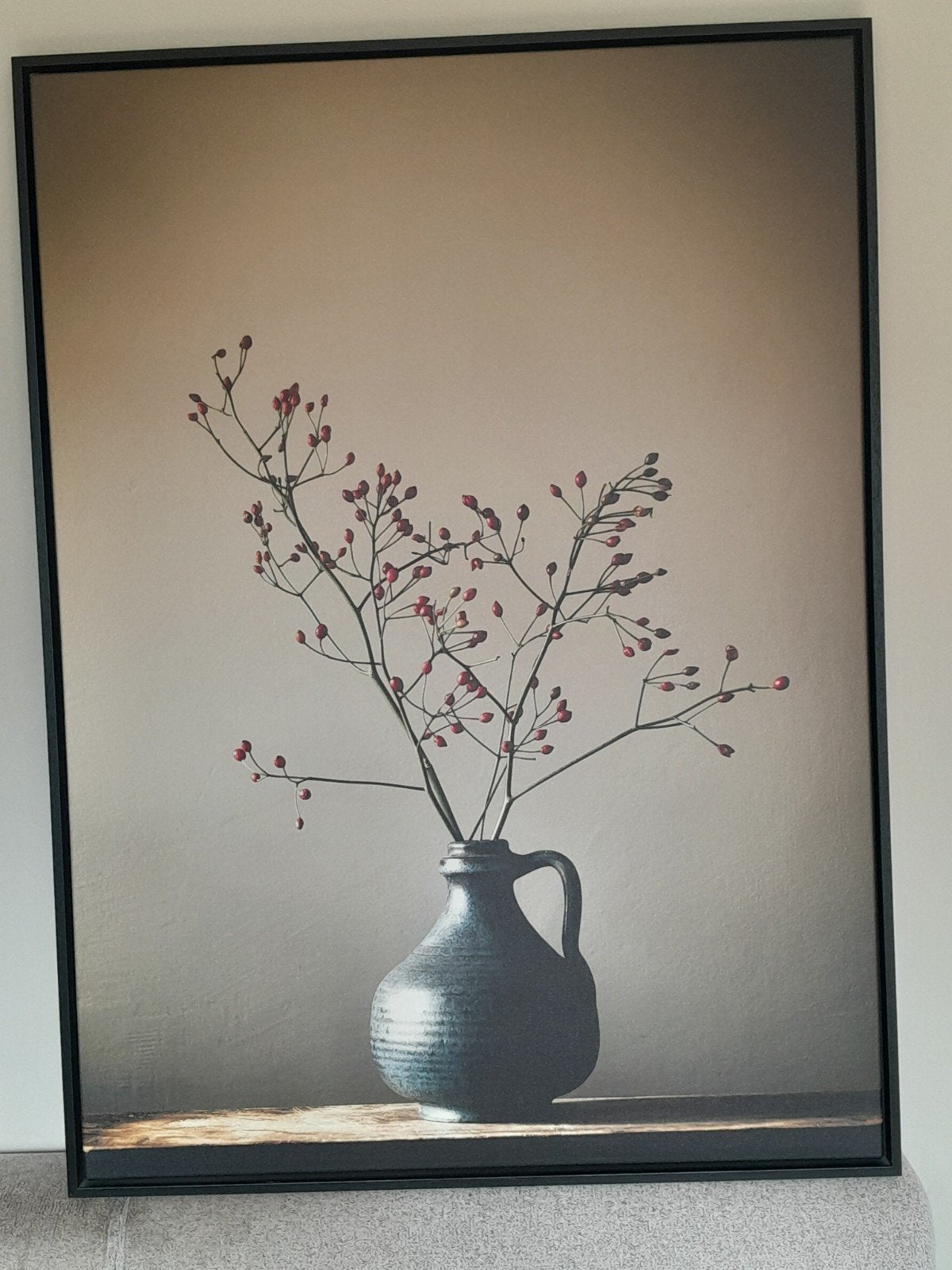 Canvas in zwarte baklijst - 110x80 cm, Ophalen, 75 tot 100 cm, 75 – 100, Print