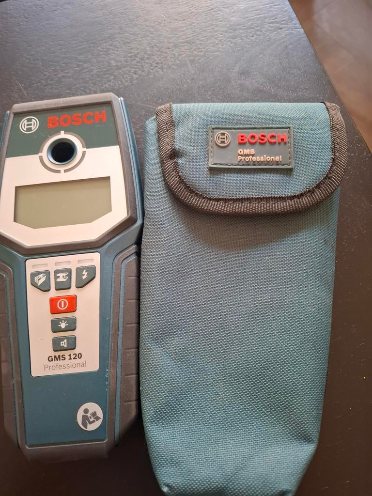 Bosch GMS 120 Professional Multidetector met hoes, Doe-het-zelf en Verbouw, Meetapparatuur, Ophalen of Verzenden, Nieuw
