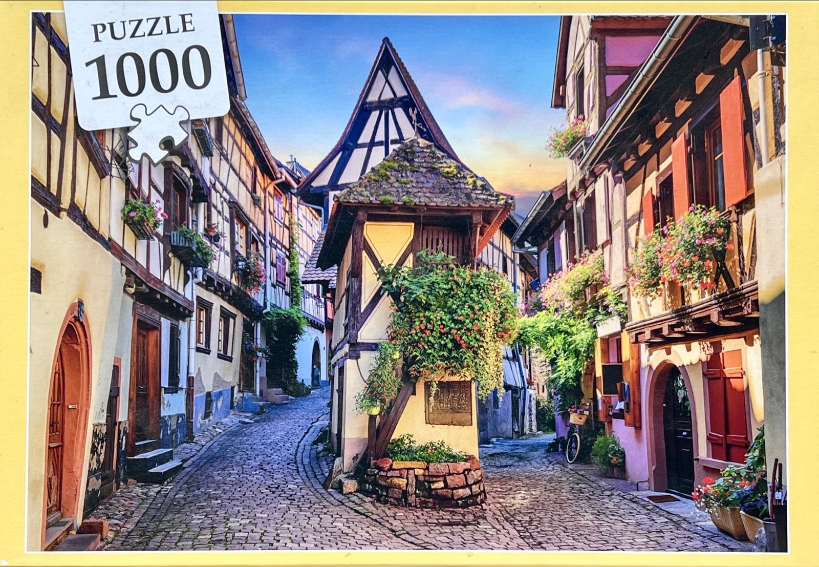 3 Legpuzzels van 1000 stukjes: Parijs, Kopenhagen, Londen, Ophalen of Verzenden, 500 t/m 1500 stukjes, Zo goed als nieuw, Legpuzzel