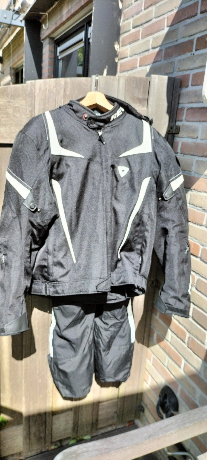 Revit motorpak XXL - Zeer netjes, compleet met regenbroek, Motoren, Kleding | Motorkleding, REV'IT!, Combipak, Dames, Ophalen of Verzenden