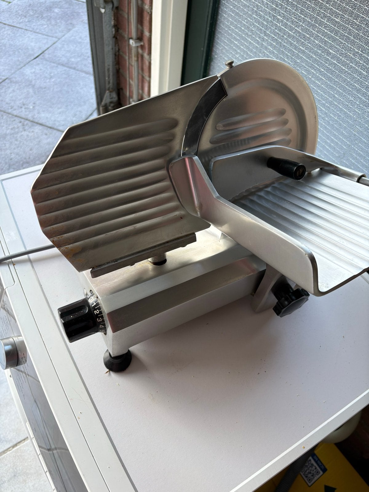 Elektrische Vleessnijmachine - Mach Emga, Ophalen, Gebruikt