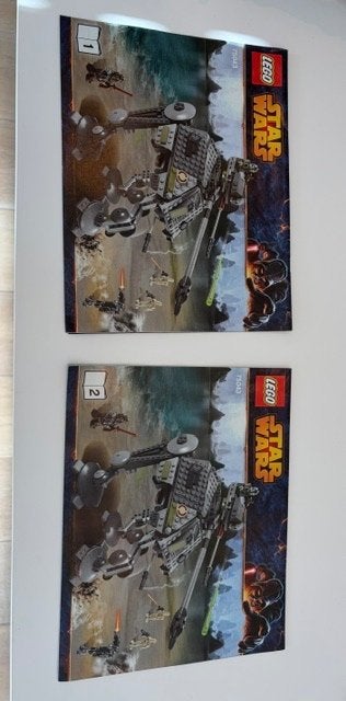 Lego AT-AP 75234, Star Wars, Lego, Ophalen of Verzenden, Zo goed als nieuw
