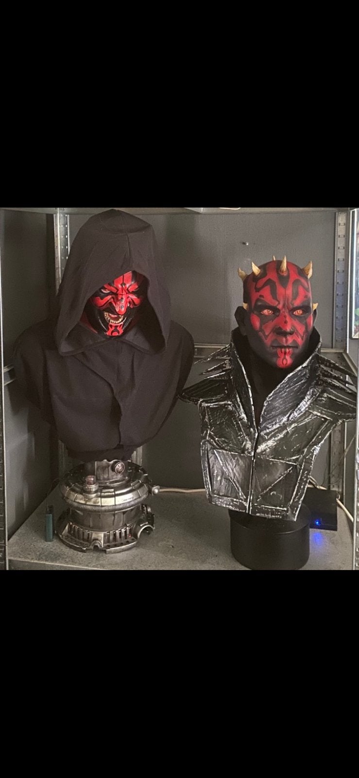 Life size bust darth maul, Ophalen, Zo goed als nieuw