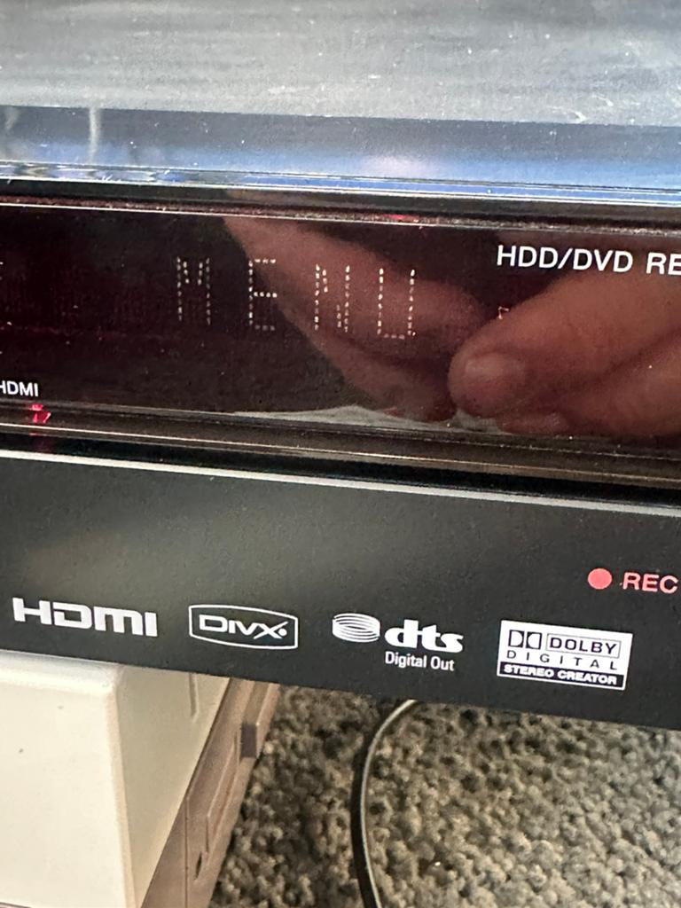 Pioneer DVR-550H HDD/DVD Recorder HDMI + Afstandsbediening, Gebruikt, G, Ophalen of Verzenden, E