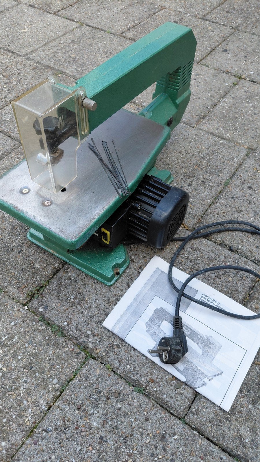 Ferm figuurzaagmachine, Doe-het-zelf en Verbouw, Gereedschap | Zaagmachines, Ophalen, 30 tot 70 mm, Figuurzaag, Minder dan 600 watt