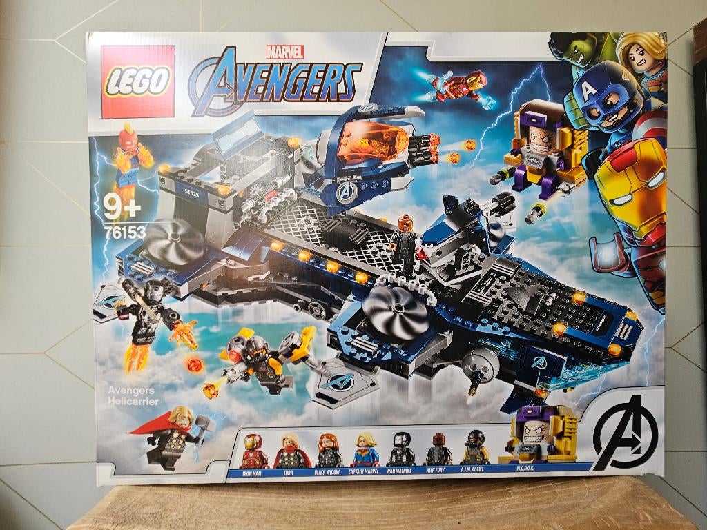 LEGO Marvel 76153 Avengers Helicarrier, Kinderen en Baby's, Speelgoed | Duplo en Lego, Marvel, Lego, Nieuw, Ophalen of Verzenden