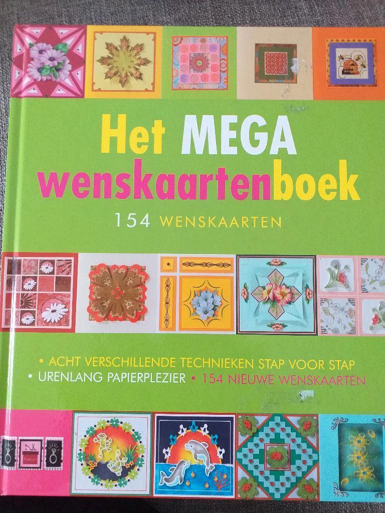 Het Mega Wenskaartenboek, Ophalen of Verzenden, Zo goed als nieuw, Knutselwerk