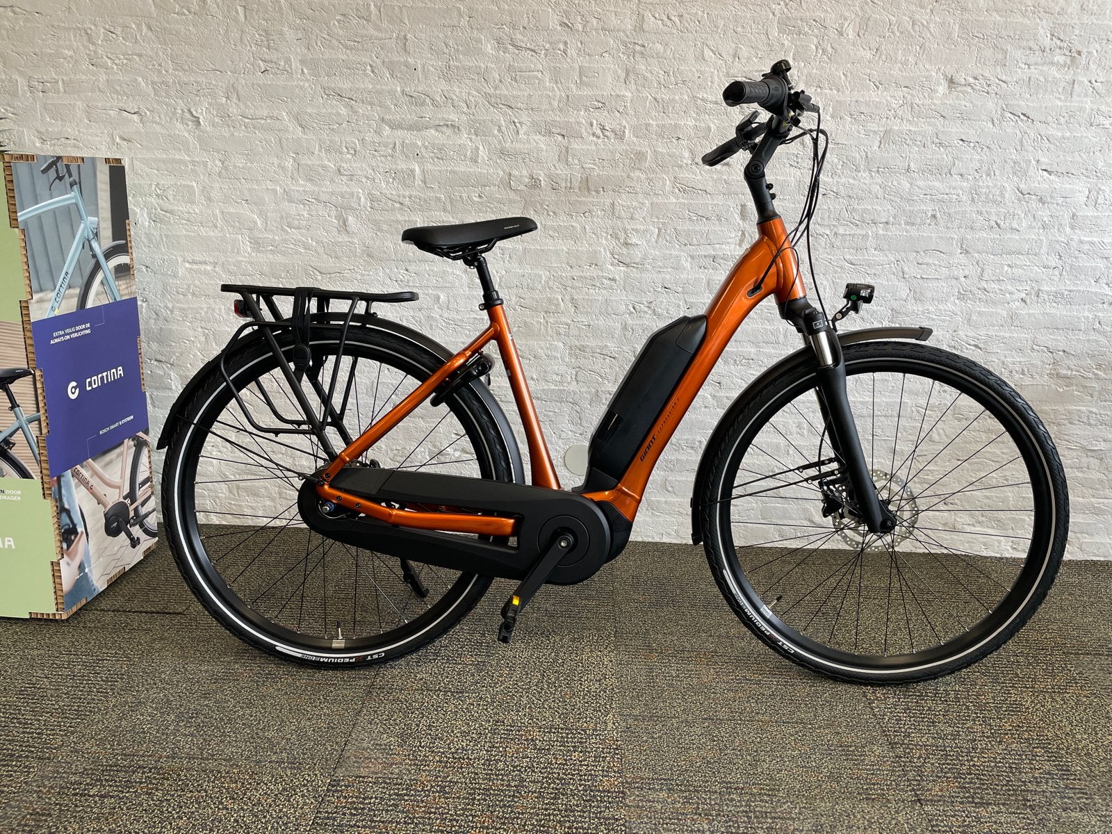 Nieuwe Giant Expression E+1 Dames E-bike Amber Glow M, Ophalen, Nieuw, Giant, 47 tot 51 cm