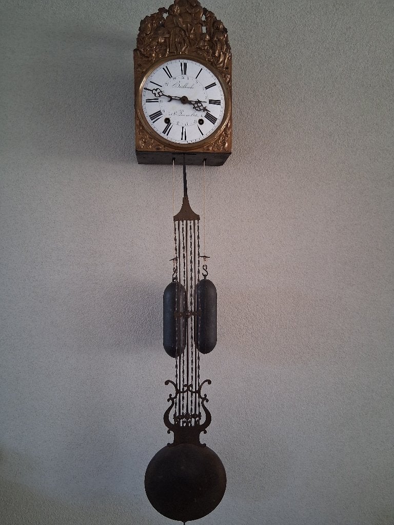 antieke klok, Ophalen