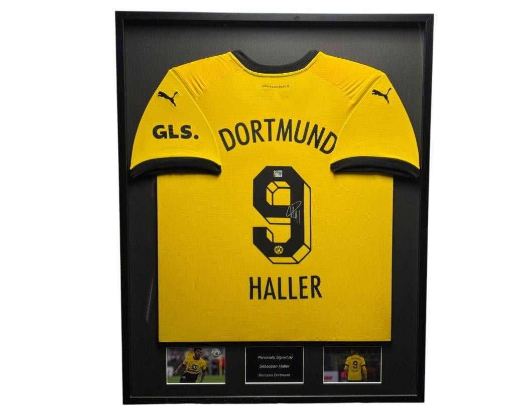 Sebastien Haller Borussia Dortmund Ingelijst Thuis Shirt, Buitenlandse clubs, Soccersignings.nl, Shirt, Nieuw