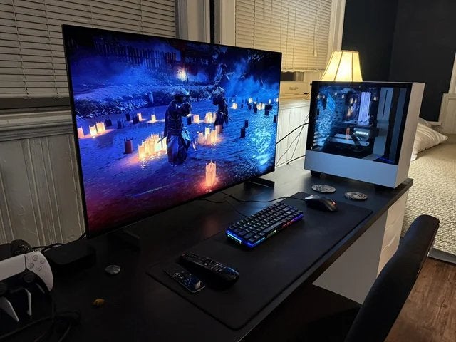 LG C4 42 inch, Ophalen, 120 Hz, Zo goed als nieuw, 100 cm of meer