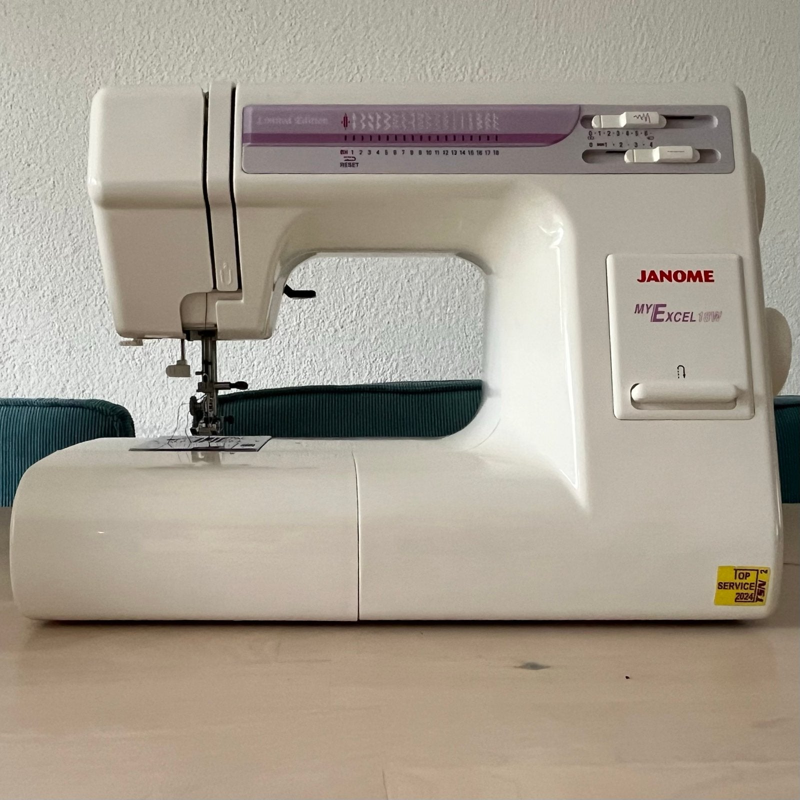 Janome MyExcel 18W Naaimachine - (servicebeurt 2024), Ophalen, Gebruikt, Naaimachine, Janome