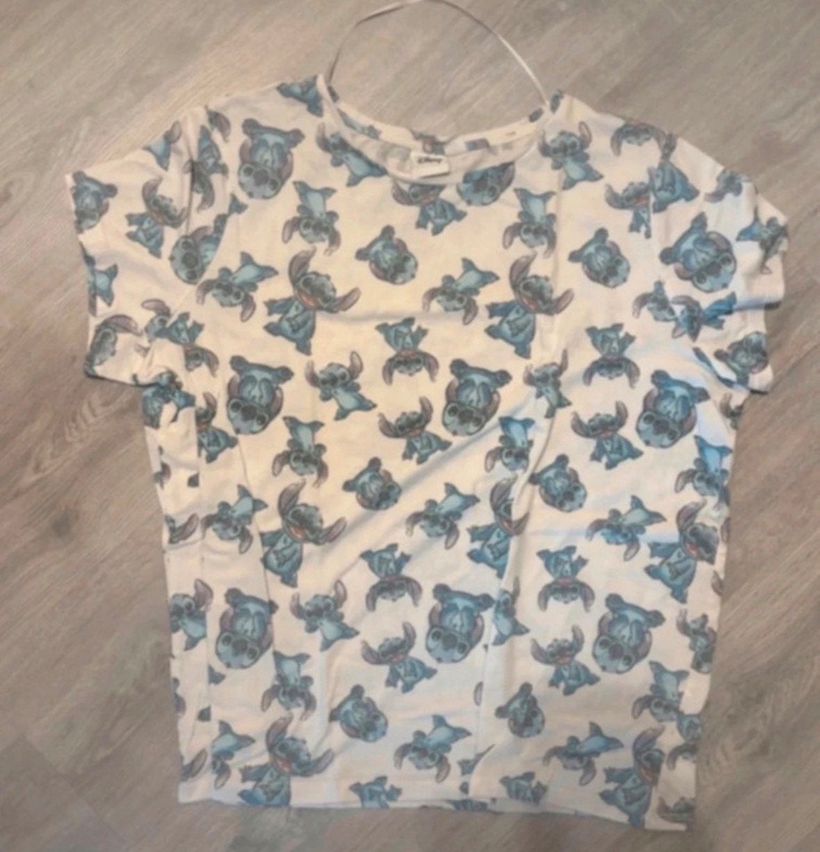Disney Stitch T-shirt Maat xxl, Wit, Maat 46/48 (XL) of groter, Ophalen of Verzenden, Korte mouw