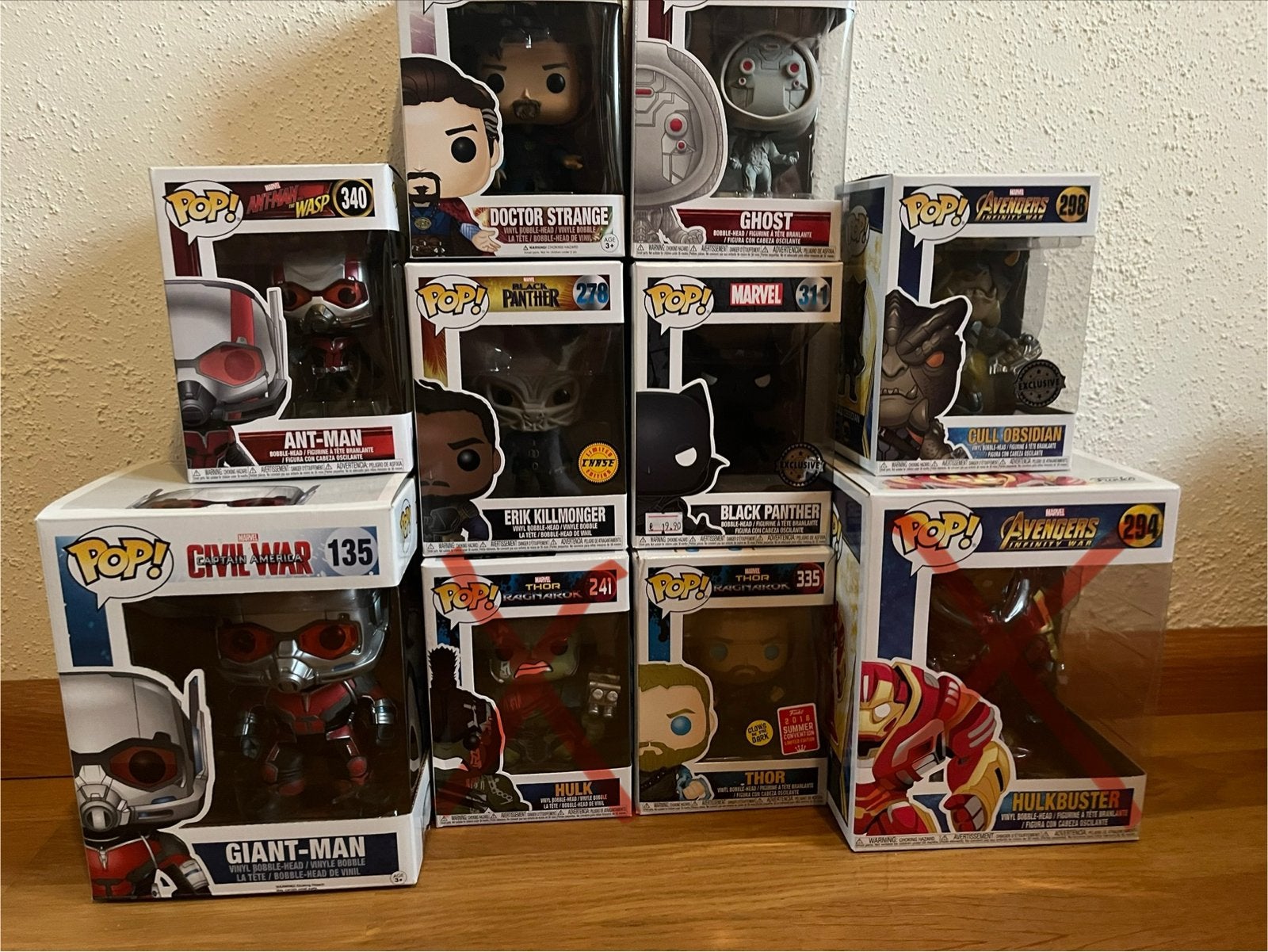 Funko Pop! Marvel collectie, Ophalen of Verzenden, Zo goed als nieuw