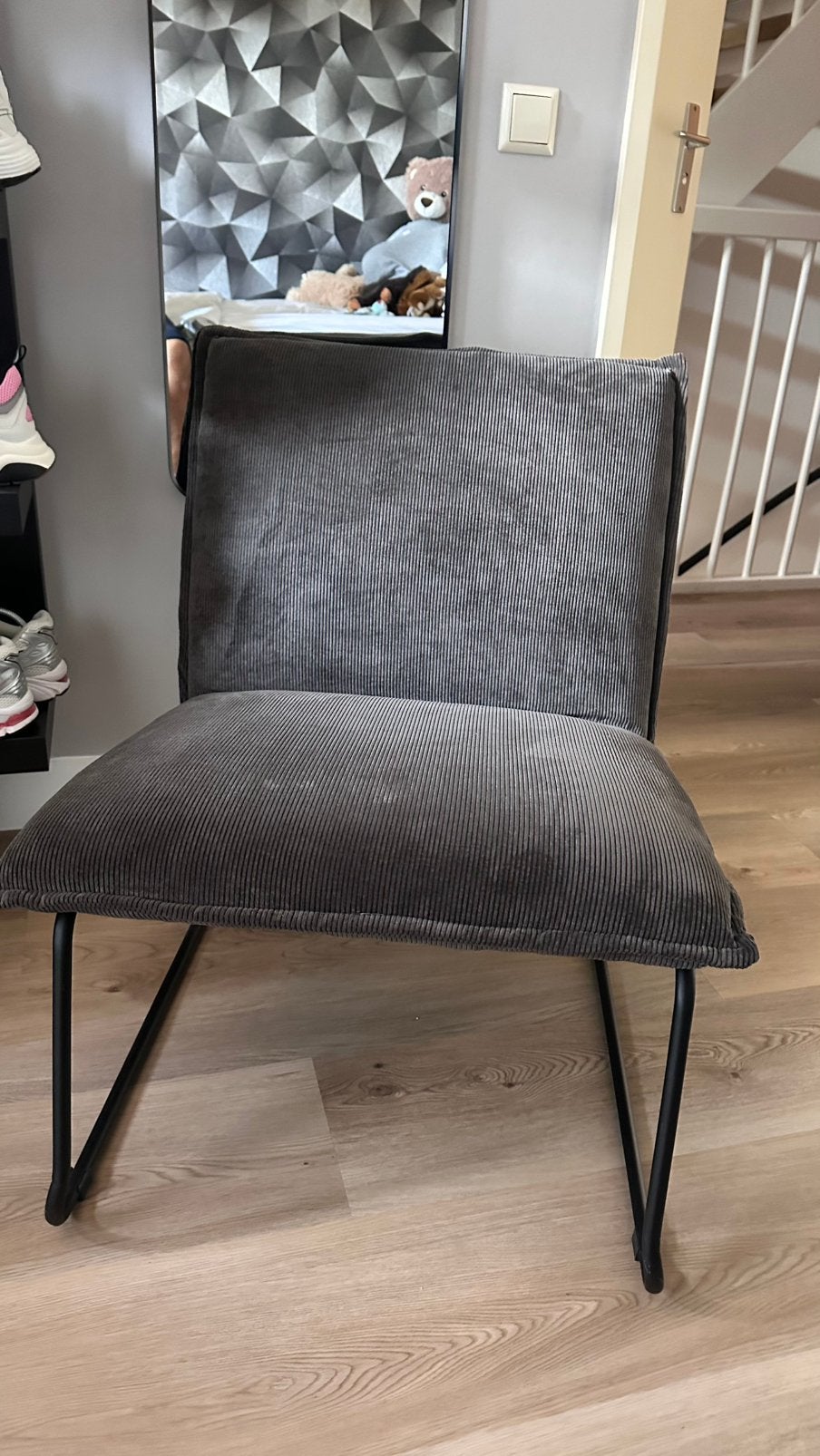 Fauteuil Cooper, Ophalen of Verzenden, Zo goed als nieuw, Grijs, Eén