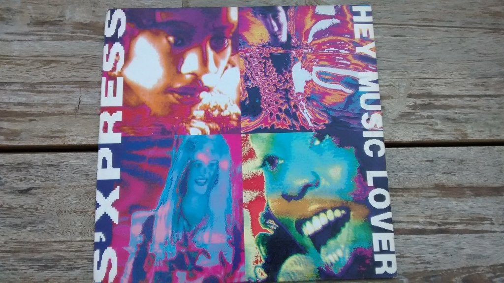 Maxi single - S-Express - Hey music lover, Cd's en Dvd's, Vinyl Singles, Ophalen of Verzenden, Zo goed als nieuw, Dance en House