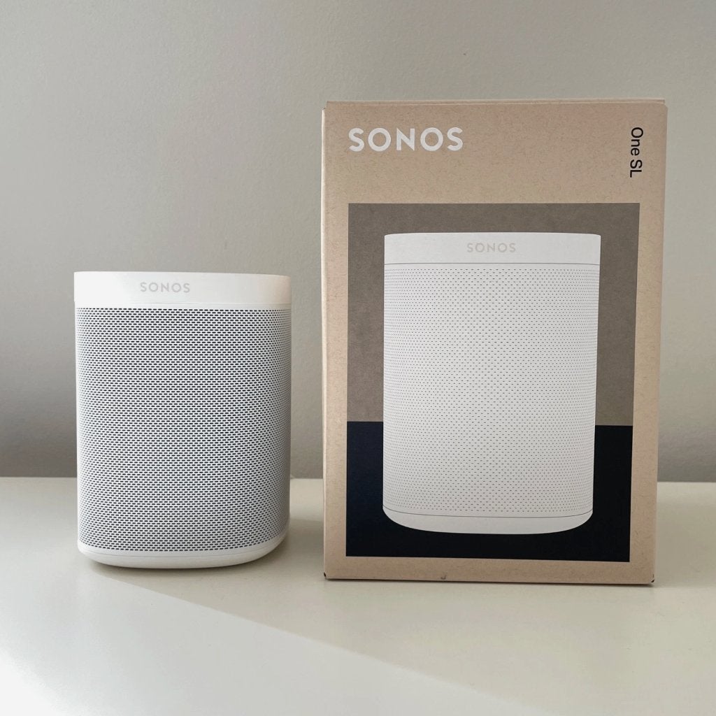 Sonos One of SL 12 maanden garantie *Als nieuw*, Inclusief kabels, Ophalen of Verzenden, Zo goed als nieuw, Sonos